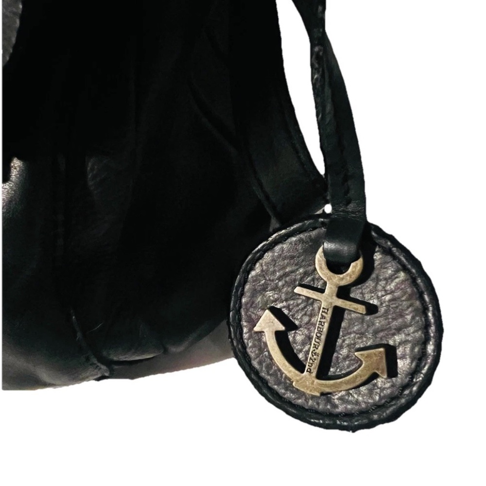 Harbour 2nd Smooth Leather Black “Love Rosi” Multi Compartments Crossbody Bag - Picture 3 of 14